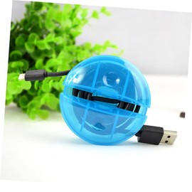 MERRYHAPY 5pcs Telescopic Earphone Cable Winder Cable Fixator Organizer for Women Men Portable Desktop Wire Holder Tangle Random