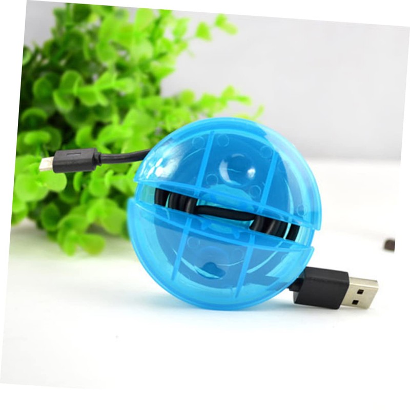 MERRYHAPY 5pcs Telescopic Earphone Cable Winder Cable Fixator Organizer for