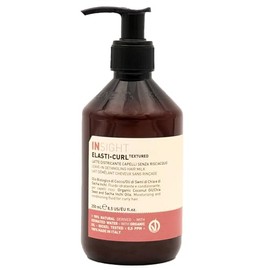 Insight Elasti‑Curl Leave‑In Detangling Hair Milk with Coconut, Chia & Sacha Inchi Oils for Moisture, Definition & Frizz Control, 8.5 Fl. Oz. / 250 mL