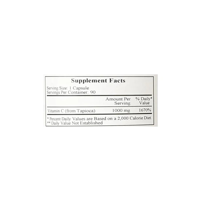 Cardiovascular Research Vitamina 1000 1000mg Cápsulas