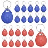 EUIEUT 50 Pcs 125kHz RFID Key Fob Proximity ID Card