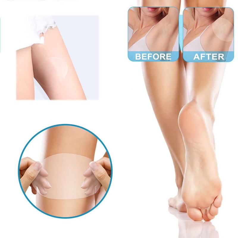 Natiform Inner Thigh Friction Pads, 20 Pieces, Anti-Chafing Thigh Patches,