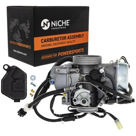 NICHE Carburetor Assembly For 2004-2006 Honda Rancher 400 16100-HN7-013 TRX400FA TRX400FGA ATV