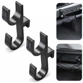 Ymapinc 2PCS Car Umbrella Hook, No Drilling Umbrella Holder for Trunk