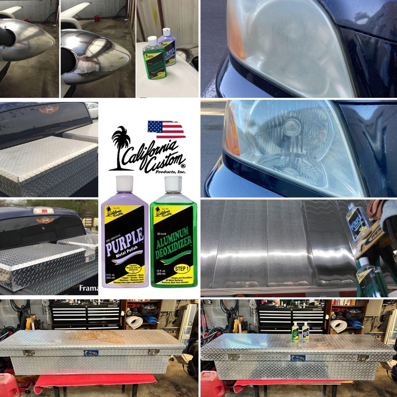 CALIFORNIA CUSTOM Products – Aluminum Deoxidizer Cleans & Deoxidizes Metal
