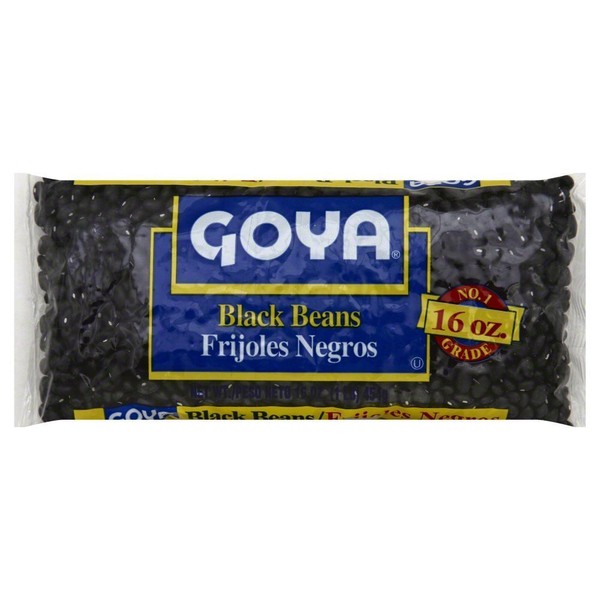 Goya Black Beans Frijoles Negros 16 Oz. Pack Of 3.