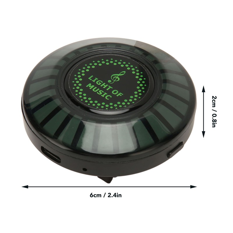RGB Sound Pickup Light Round Colorful with Fragrance Aroma Diffuser