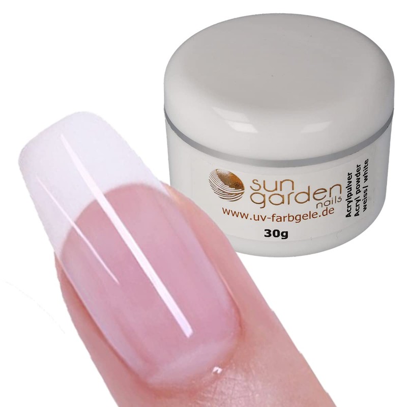 Acrylic Powder 30 g Air-Hardening Acrylic Powder 30 g White
