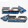AMP Grab Blue Howling Coyote 5.0 Fender Emblems Fit 15-24