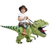 FXICH Inflatable Dion Costumes, Inflatable Dinosaur Costume, Adult Dinosaur Suit,