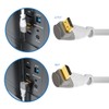 deleyCON 1 m HDMI 90° Angle Cable - Compatible with