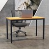soges 47 inches Desk Computer Desk Home Office Table Writing