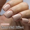 Double Rhythm Gel Polish 15ML Jelly Sheer Pastel Light Milky