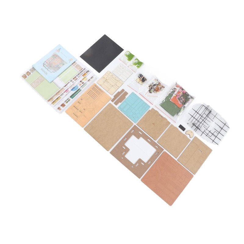 DIY Miniature Dollhouse Kit 1:24 Scale Dollhouse Puzzle Toy for