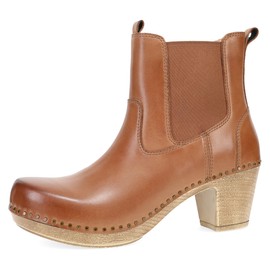 Dansko Shayna Stylish Bootie for Women - Energy-Return Footbed with Added Arch Support - Lightweight PU Outsole for Long-Lasting Wear Luggage 7.5-8 M US