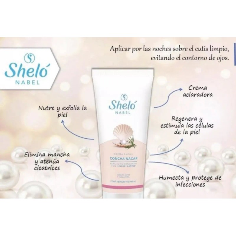 Concha Nácar + Jabón Leche De Burra Antimanchas Sheló Nabel