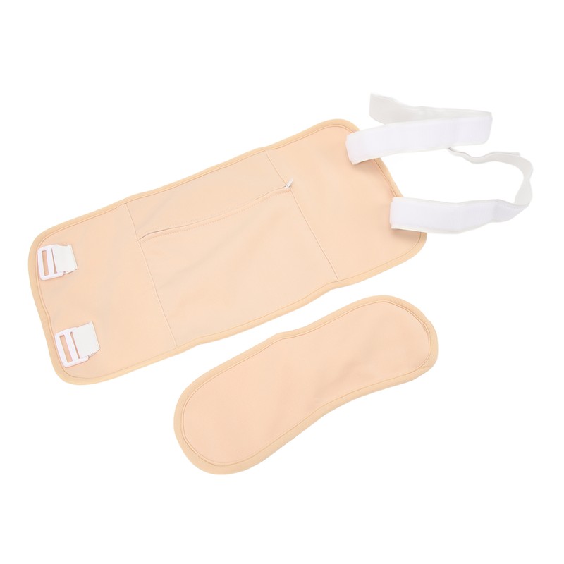 Waist Neck Castor Oil Wrap Reusable Washable Leakage Proof Soft