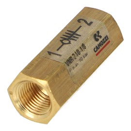 Camozzi VNR-210-1/8 Non Return Valve, Female Female, 1/8" (Pack of 10)