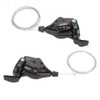 VBESTLIFE Bike Shifters Set, 3x9 Speed Bicycle Gear Shift Derailleur