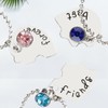 Thyonta 3 PCS BFF Necklaces - Best Friends Forever Pendant