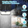 Solar Outdoor Lights, 4000LM 388 LEDs Motion Sensor Outdoor Light,