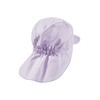 Sterntaler Girls' Peaked Cap with Neck Protection, purple