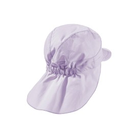 Sterntaler Girls' Peaked Cap with Neck Protection, purple