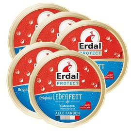 Erdal Lederfett farblos, 5er Pack (5 x 150 ml)