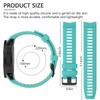 OVERSTEP for Garmin Instinct Band, Soft Silicone Replacement Watch Strap