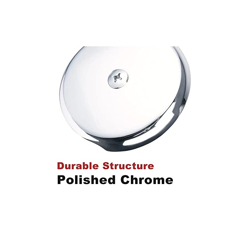 Single Hole Bathtub Drain Overflow Plate/Tub Overflow Drain Ccover with