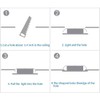 KONPWAY 12V LED Lights for RV Camper Van Trailer -