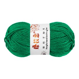 MECCANIXITY 1PCS Crocheting Yarn,Pale Green 4 Ply Acrylic Yarn 50g Sport Weight Yarns Bulk Soft and Fluffy Yarns for Knitting DIY Crochet Handicraft Blankets Gift,98 Yards