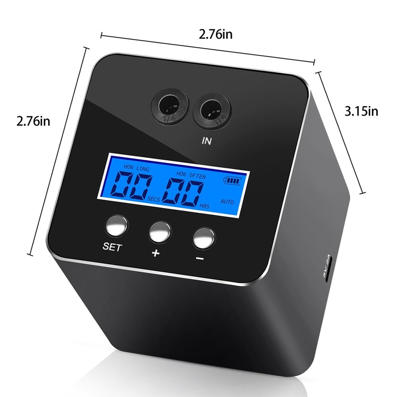 Reptile Humidifier & Mister for Tank with Auto Timer –