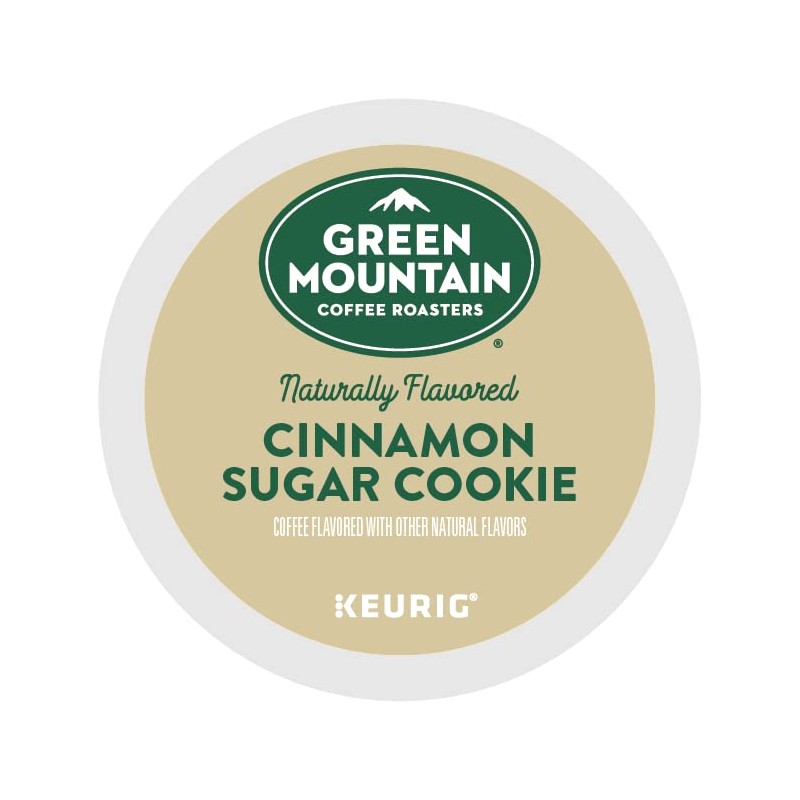 Green Mountain Coffee Roasters Cinnamon Sugar Cookie, 24 Count (Pack