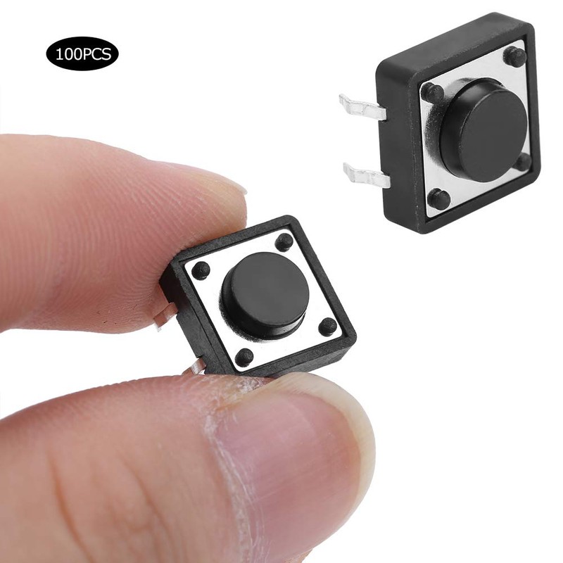 Tact Switch, Push Button Switch, Tactile Push Button Switch, 100pcs