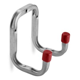 OrgaTech Double Hook 120 x 90 mm Tool Holder Mounting Hook All-Purpose Hook
