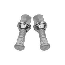 Mysttoo M14x1.50 Chrome Wheel Lug Stud Nut Set Compatible with 2011-2022 Jeep Grand Cherokee Wrangler Ford Mustang and Dodge Ram 1500 2500 3500 Durango Challenger Charger (4PCS)