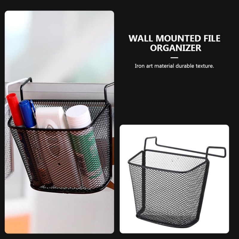 OSALADI Office Organizer Hanging Basket Multifunctional Storage Container for Files