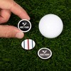 Golf Ball Marker Hat Clip Set - 1 Clip and