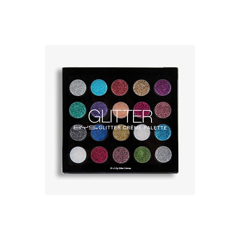 Paleta de sombras - gel con glitter