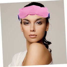 Gatuida Physical Cooling Headband Adjustable Strap for Relief Reusable Gel Cold Compress for Fever Injuries and Headaches Comfortable Material Random