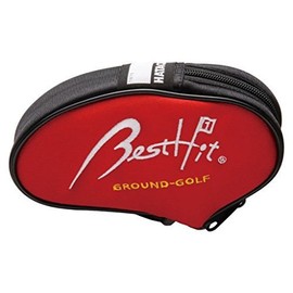 Hatachi BH7501 Ground Golf GG Head Cover, Red, Approx. Width 7.1 x Height 4.3 x Thickness 2.4 inches (18 x 11 x 6 cm)
