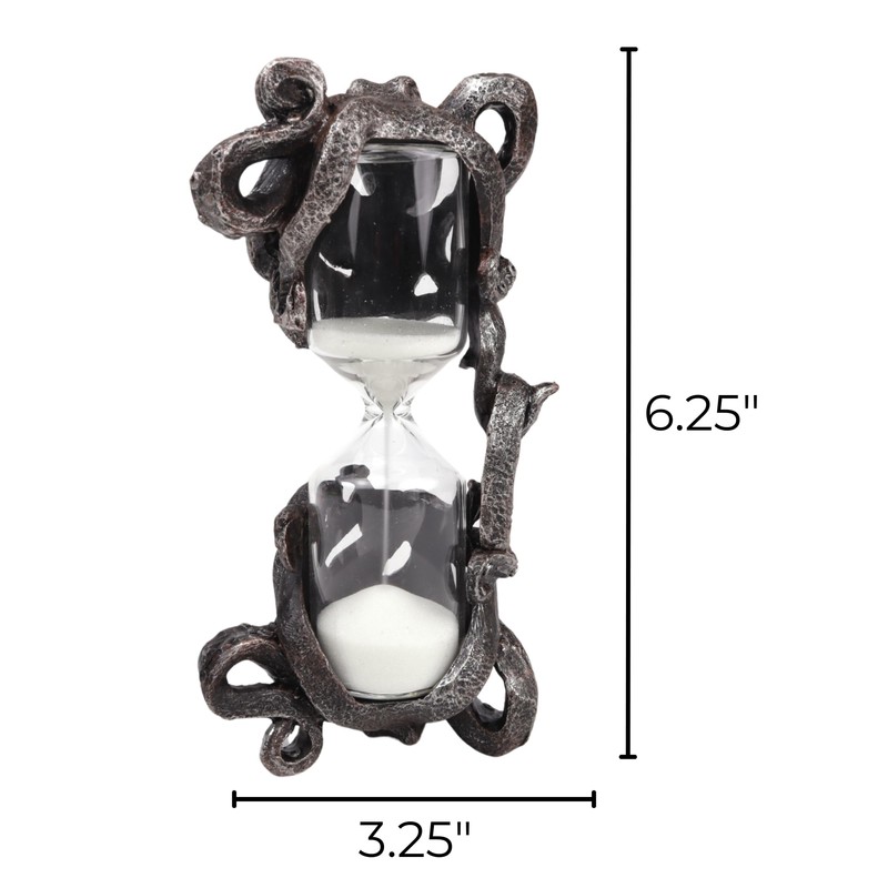 Modern Octopus Hourglass, Decorative Sand Timer, Wildlife Home and Office