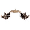 Jetland French Provincial Drawer Pulls - 6-Pack, Antique Brass, 2-1/2"