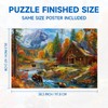 Jigsaw Puzzles 2000 Pieces for Adults Families Bear Village Pieces
