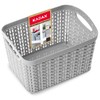 KADAX Plastic Storage Basket Storage Box Basket for Storage Bathroom