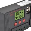 PWM Solar Charge Controller 12V 24V 60A Battery Charging Regulator
