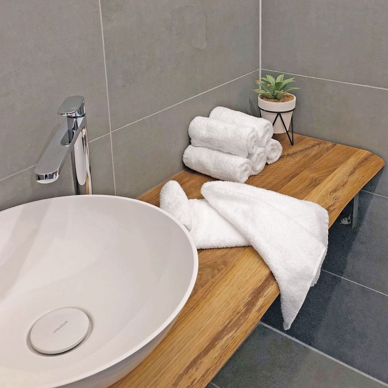 Zollner Set of 10 Guest Hand Towels - 30 x