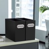 Oterri File Organizer, Small Storage Box, Cardboard File Folder Organizer,