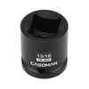 CASOMAN 1/2" Drive 4-Point Square Socket-13/16", Budd Wheel Impact Socket,